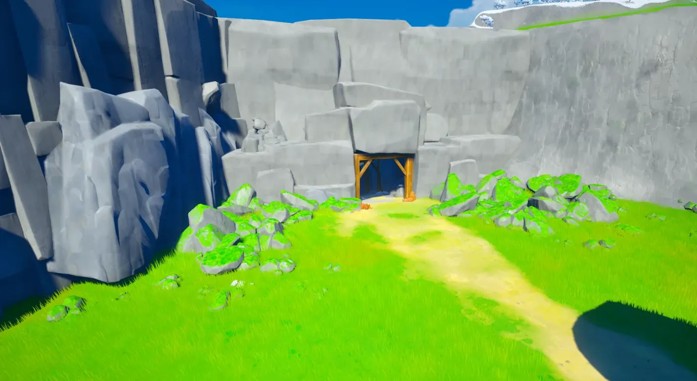 Entrée de la mine